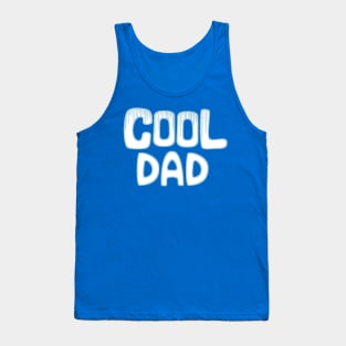 Cool Dad Icicle Design Tank Top